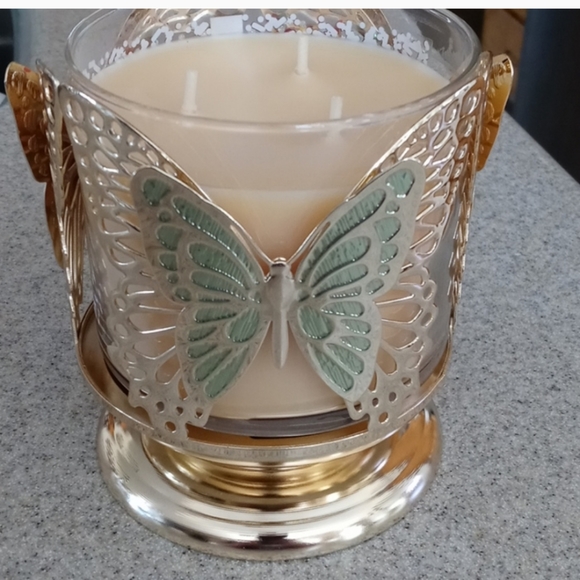 Bath & Body Works Butterfly Candle Holder